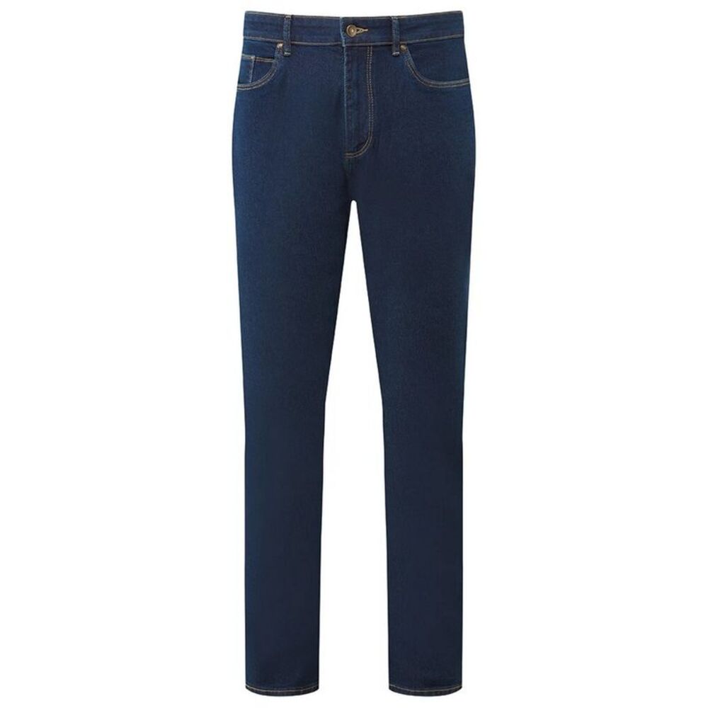 Premier Mens Workready Straight Leg Jeans / Indigo